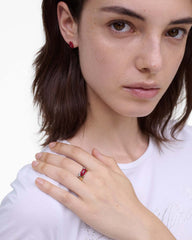 Marc Jacobs US - The Lips Ring Set Gold/Silver