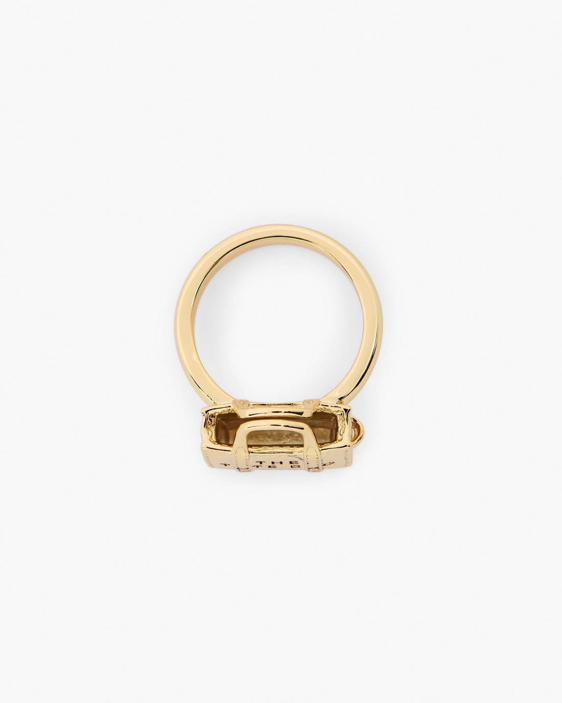 Marc Jacobs Discount - The Tote Bag Ring Light Antique Gold