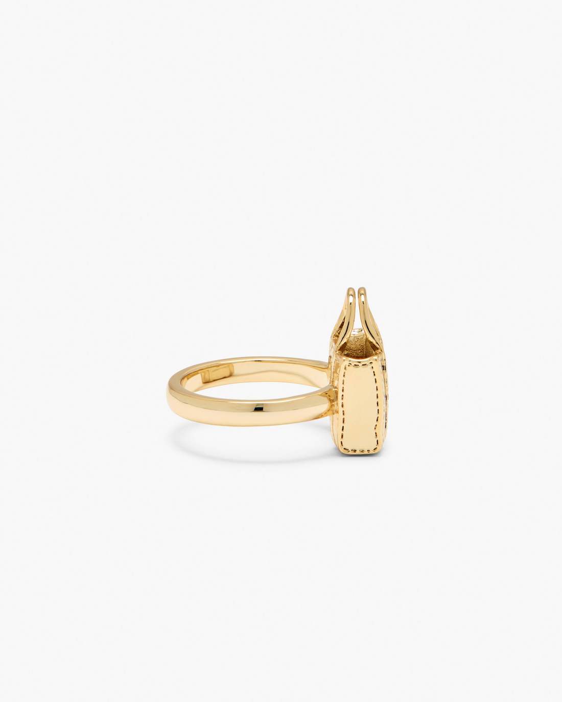 Marc Jacobs Discount - The Tote Bag Ring Light Antique Gold
