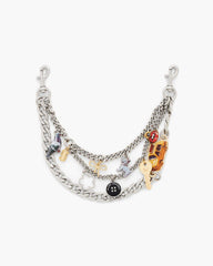 Marc Jacobs Outlet - The Trinket Charm Chain Shoulder Strap Nickel