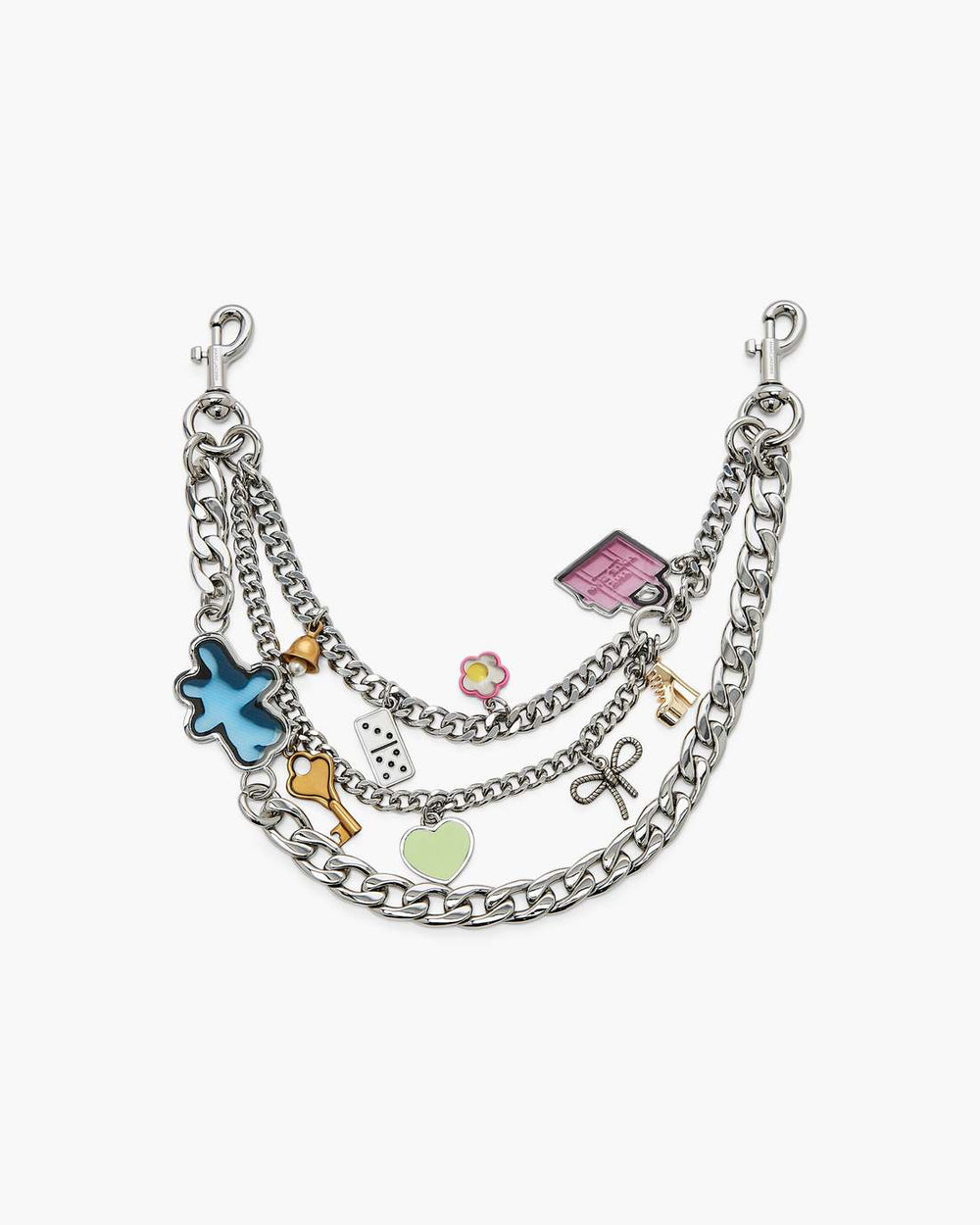 Marc Jacobs US - The Sticker Chain Shoulder Strap Nickel