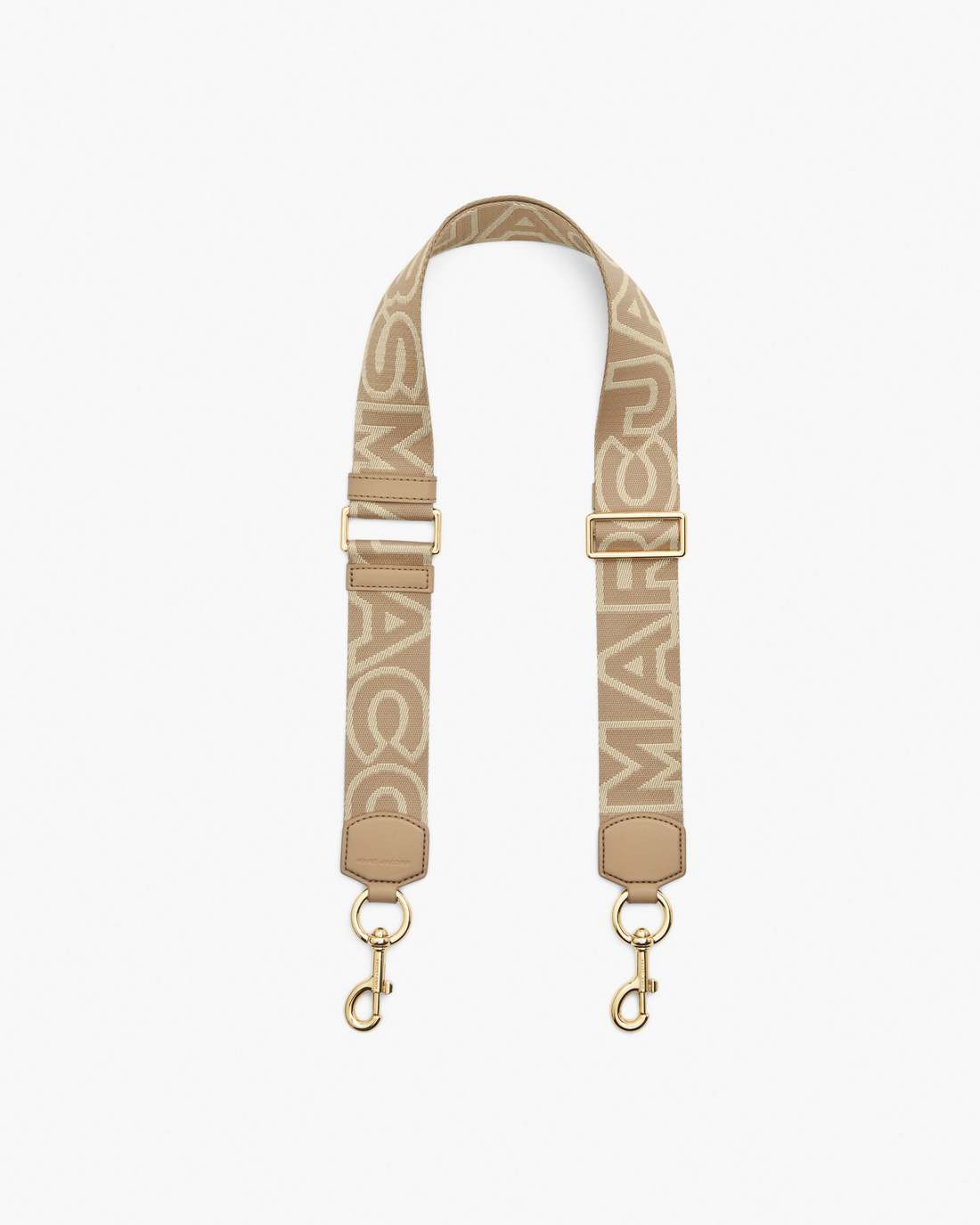 Marc Jacobs Online - The Outline Logo Webbing Strap Camel