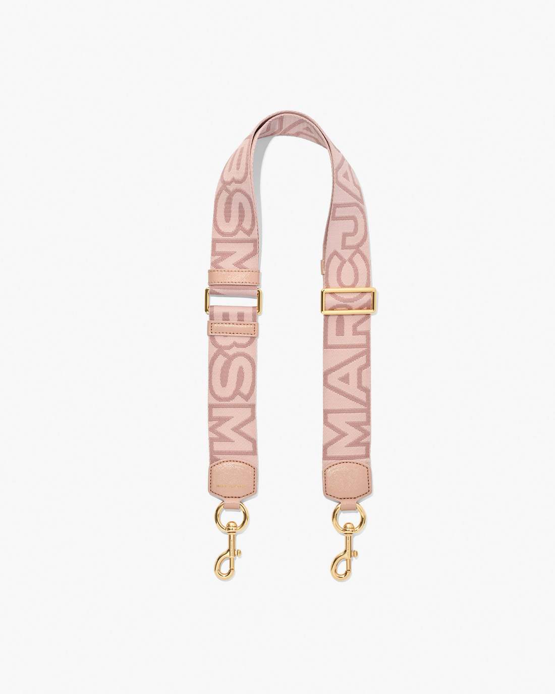 Marc Jacobs Sale - The Outline Logo Webbing Strap Rose Multi