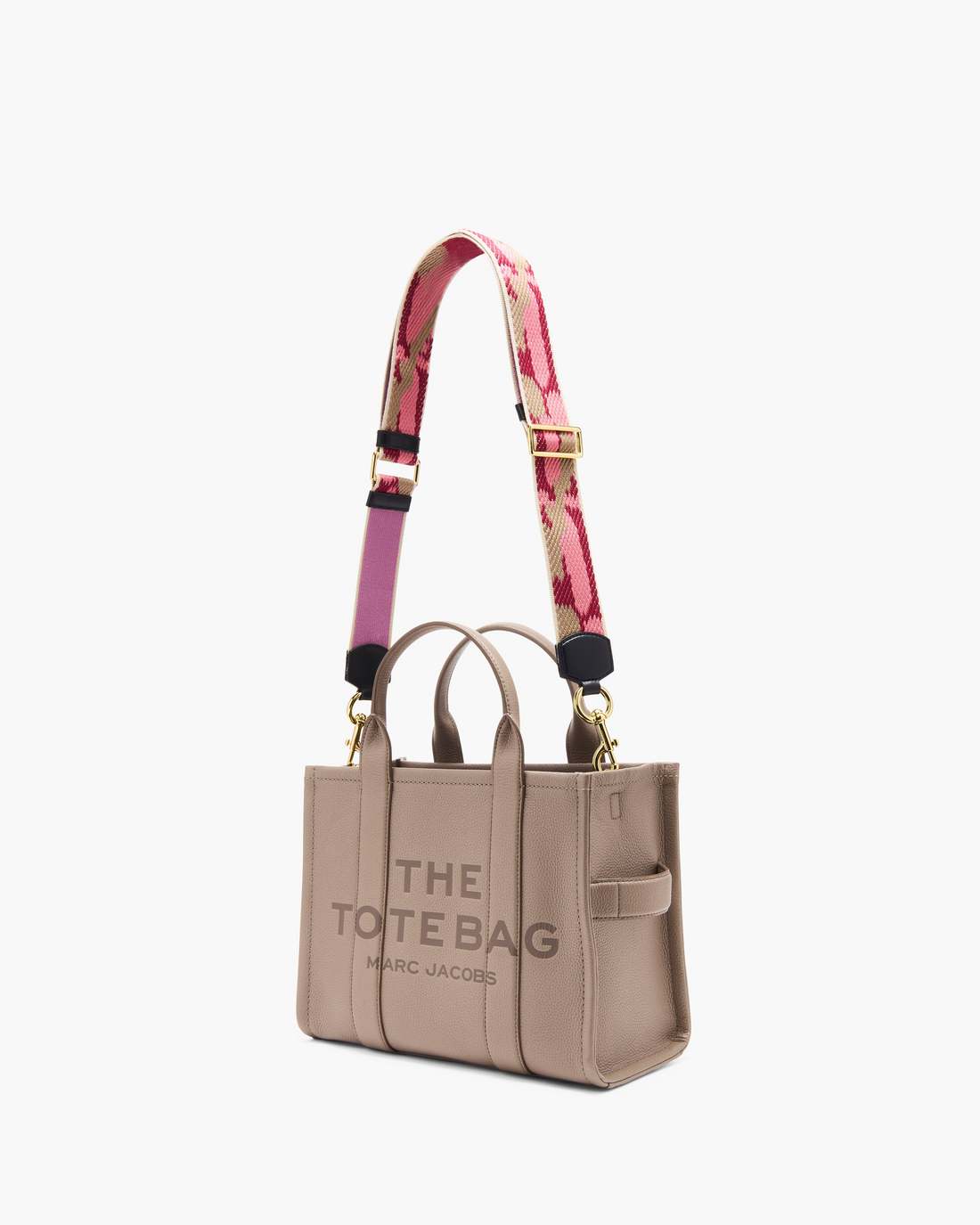 Marc Jacobs Outlet - THE MULTI STITCH WEBBING STRAP Vachetta Red Multi