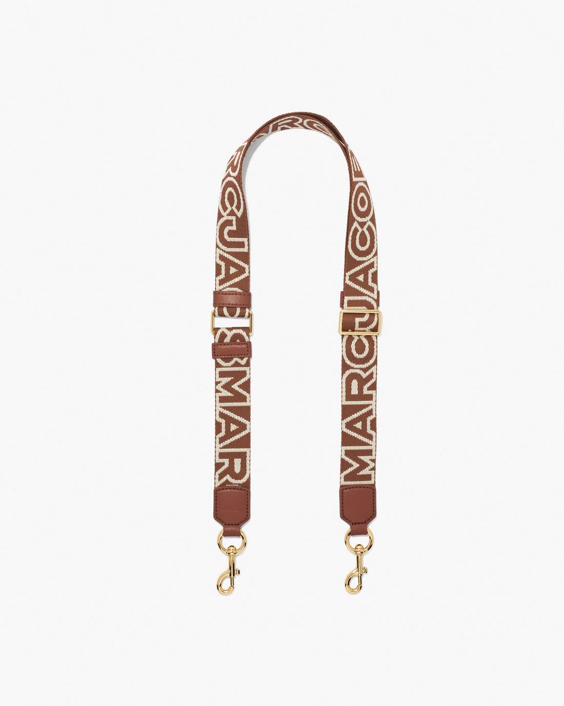Marc Jacobs US - The Thin Outline Logo Webbing Strap Argan Oil Multi