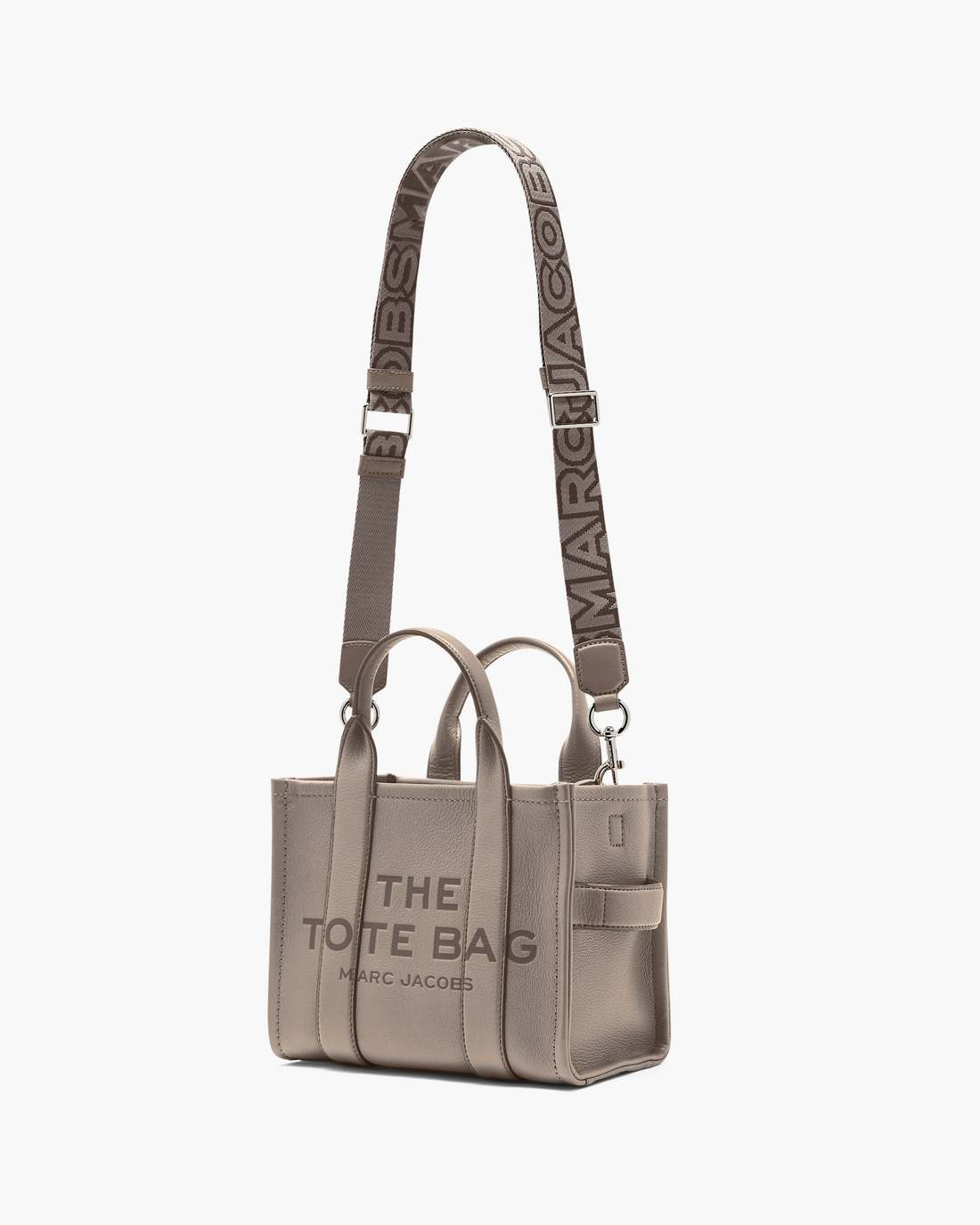 Marc Jacobs For Sale - The Thin Outline Logo Webbing Strap Cement Multi