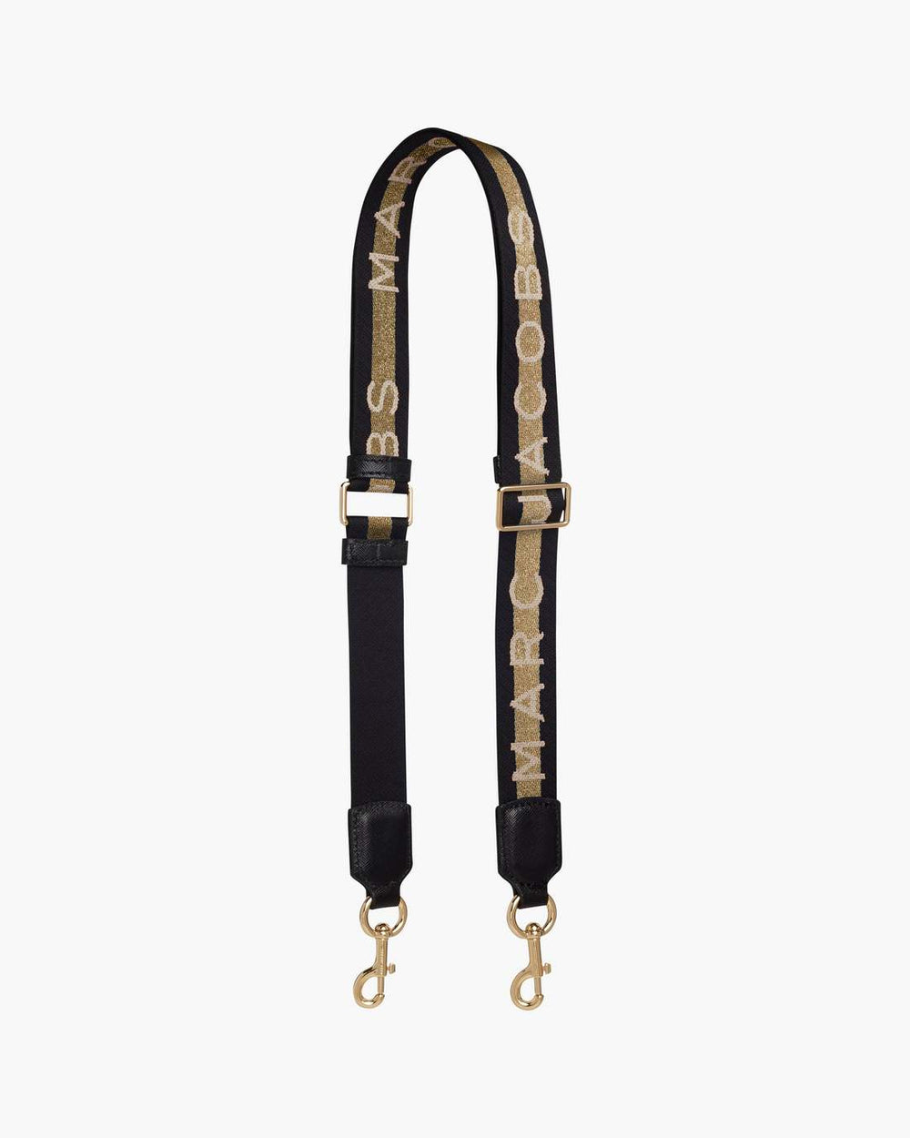 Marc Jacobs Outlet - The Logo Webbing Strap Slim Gold Multi