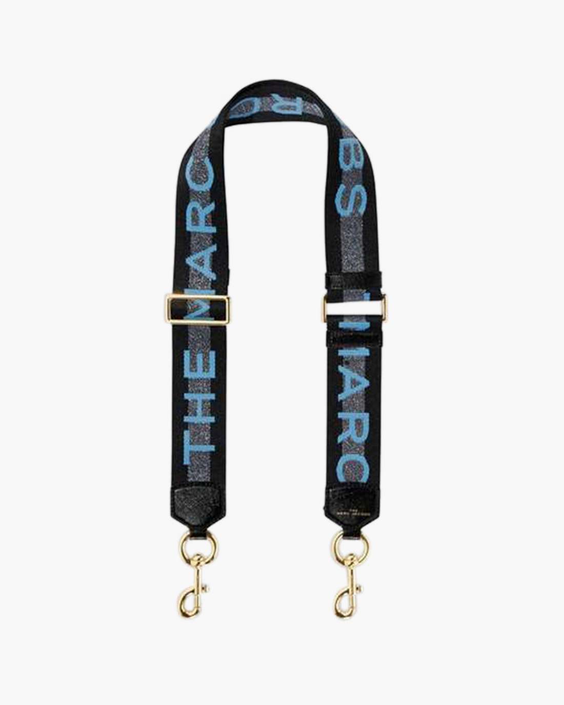Marc Jacobs New - The Logo Webbing Strap New Blue Multi
