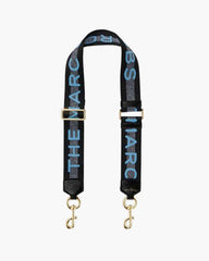 Marc Jacobs New - The Logo Webbing Strap New Blue Multi