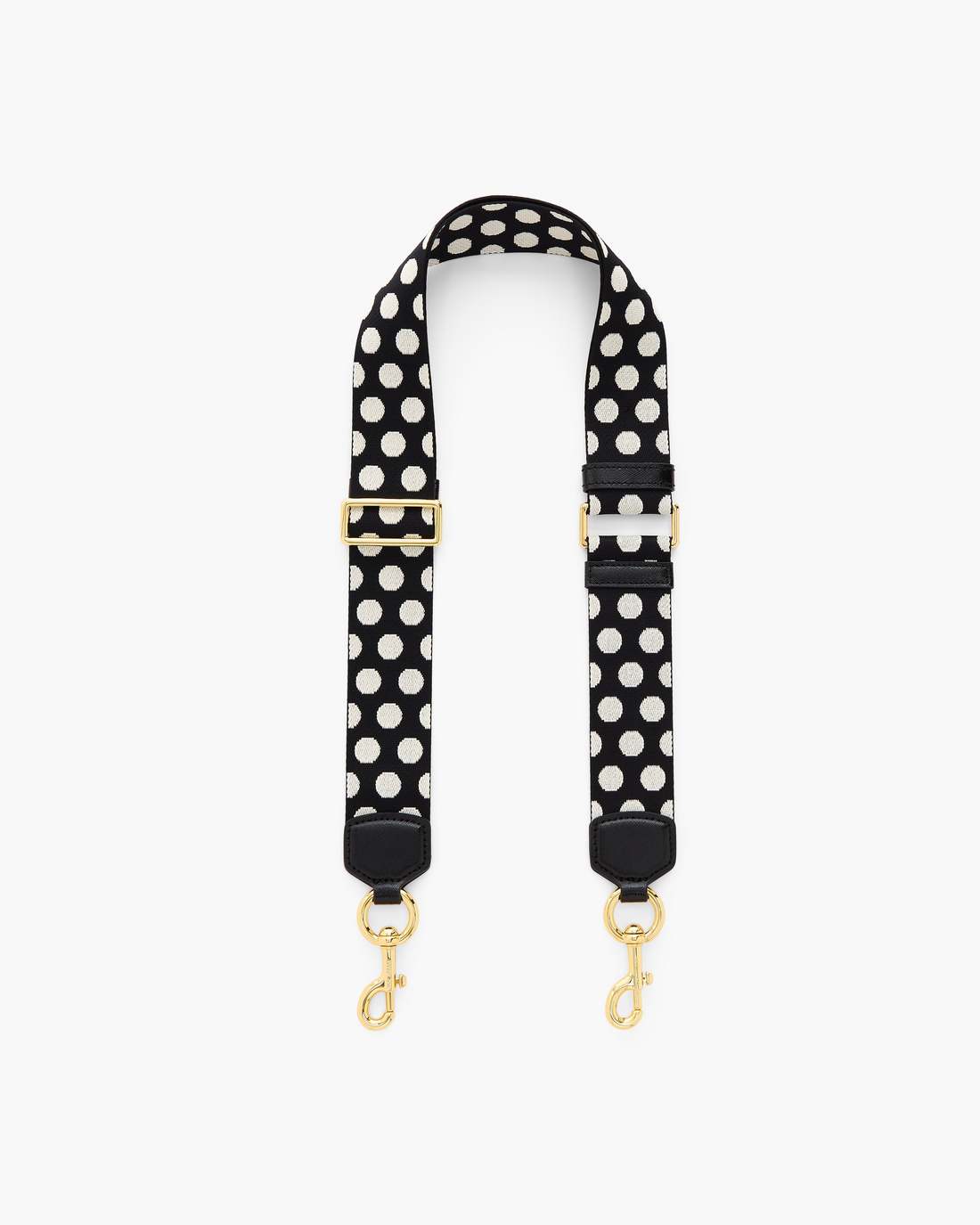 Marc Jacobs Online - MEDIUM POLKA DOT STRAP Black Multi