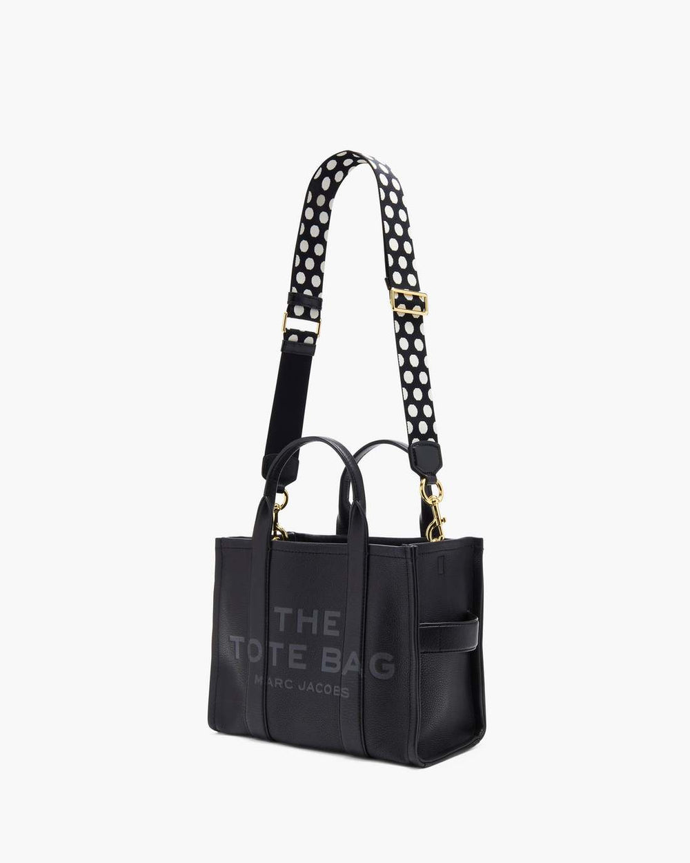 Marc Jacobs Online - MEDIUM POLKA DOT STRAP Black Multi