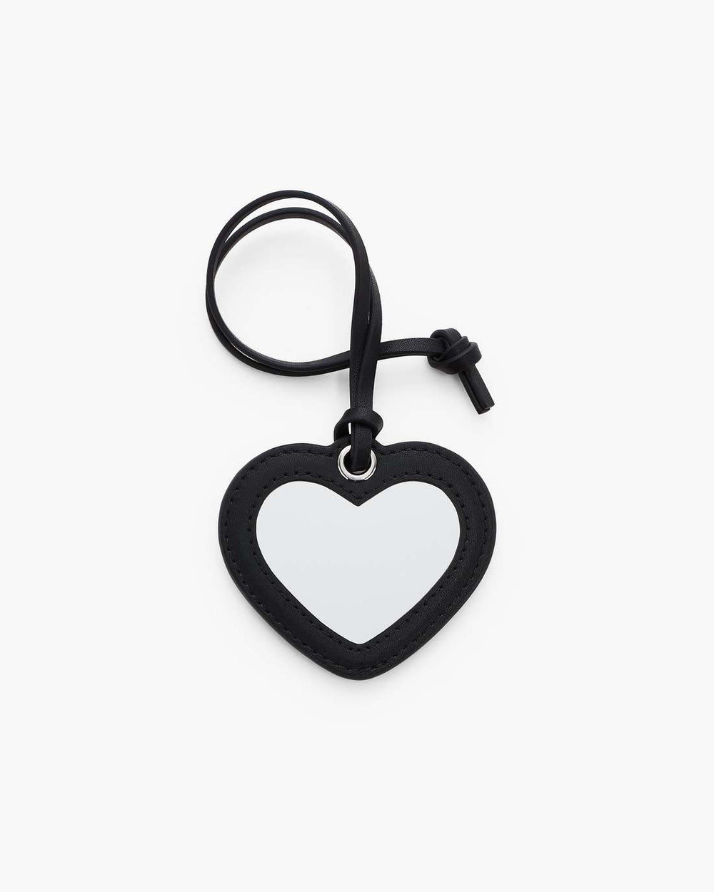 Marc Jacobs New - The Heart Mirror Bag Charm Black