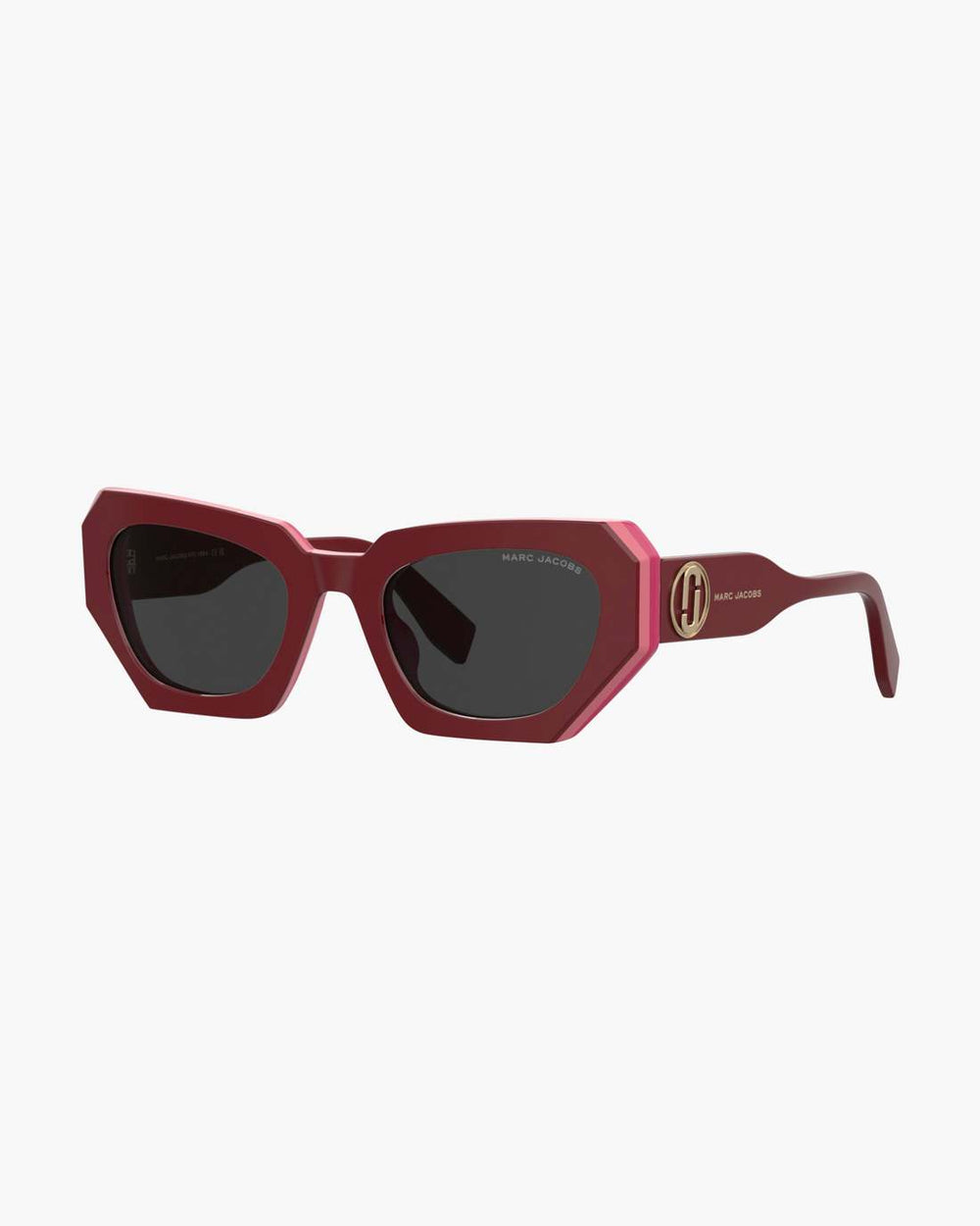 Marc Jacobs Online - The J Marc Cat Eye Sunglasses Red/Pink