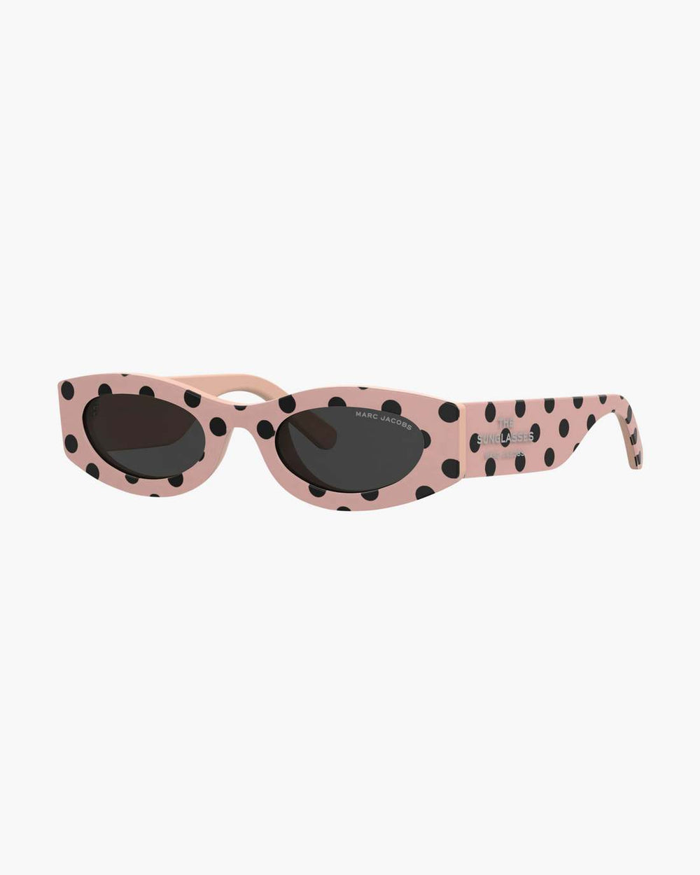 Marc Jacobs Discount - The Oval Sunglasses Peach Multi