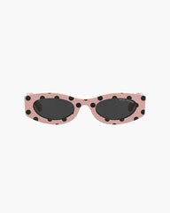 Marc Jacobs Discount - The Oval Sunglasses Peach Multi