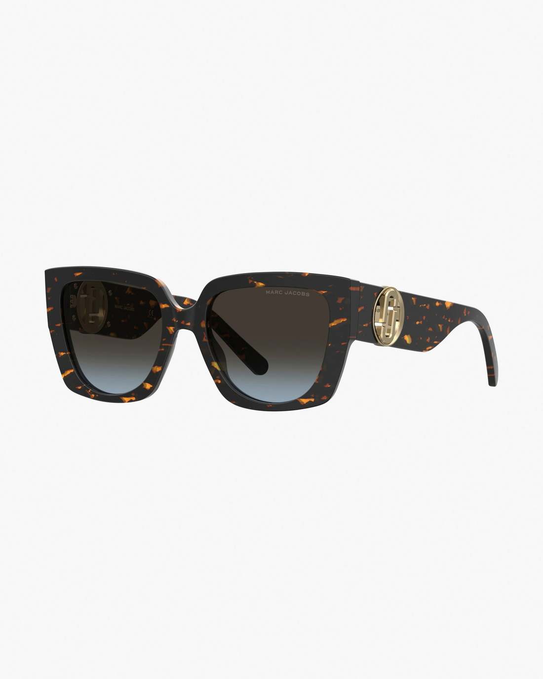 Marc Jacobs US - The J Marc Square Cutout Sunglasses Havana
