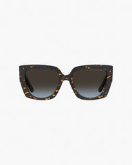 Marc Jacobs US - The J Marc Square Cutout Sunglasses Havana