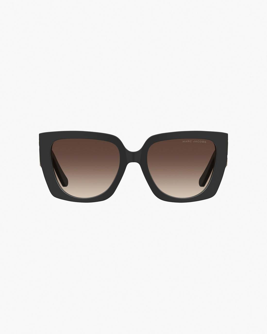 Marc Jacobs New - The J Marc Square Cutout Sunglasses Black