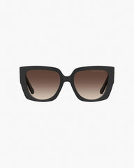 Marc Jacobs New - The J Marc Square Cutout Sunglasses Black