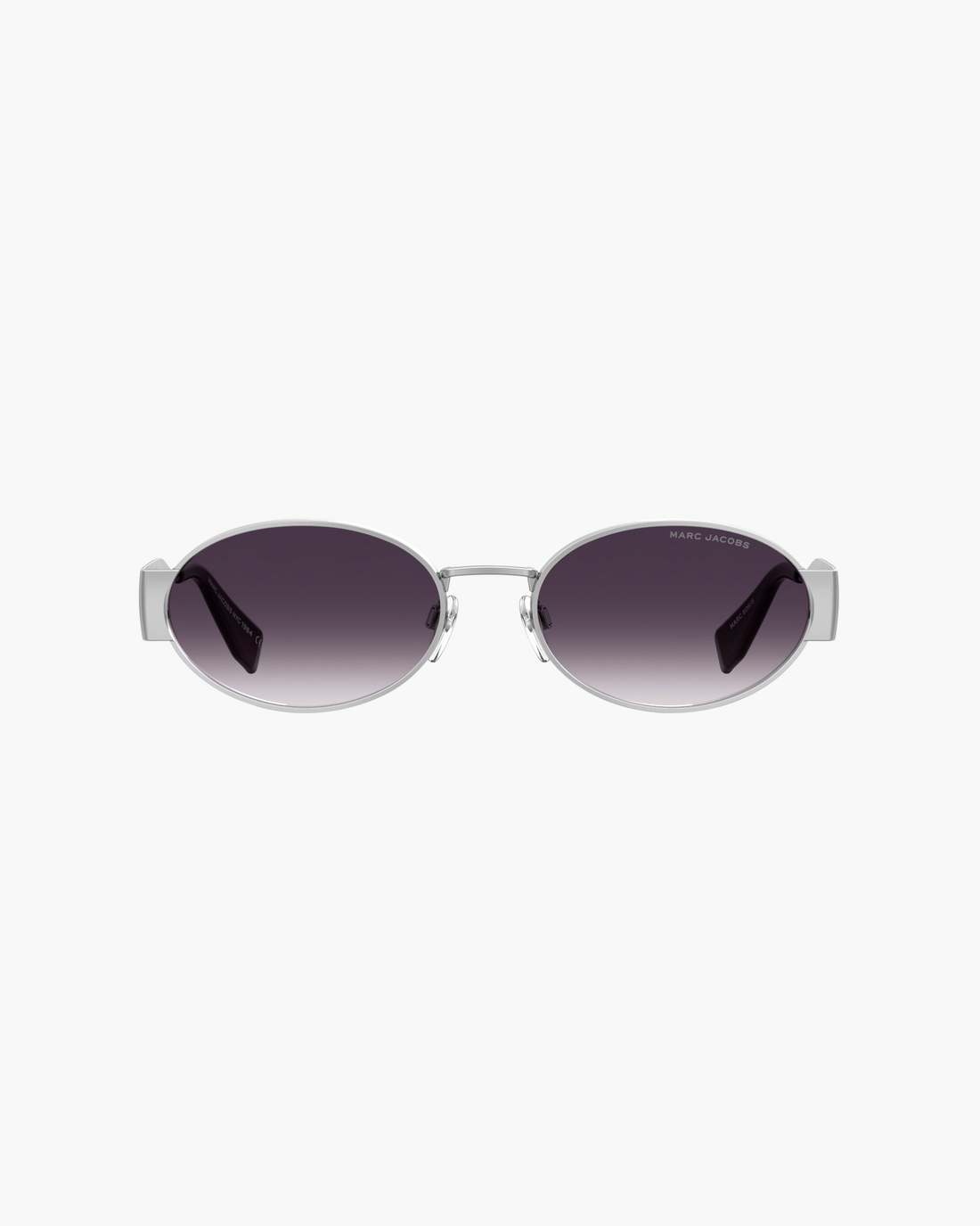 Marc Jacobs Sale - The Classic Logo Round Sunglasses Silver