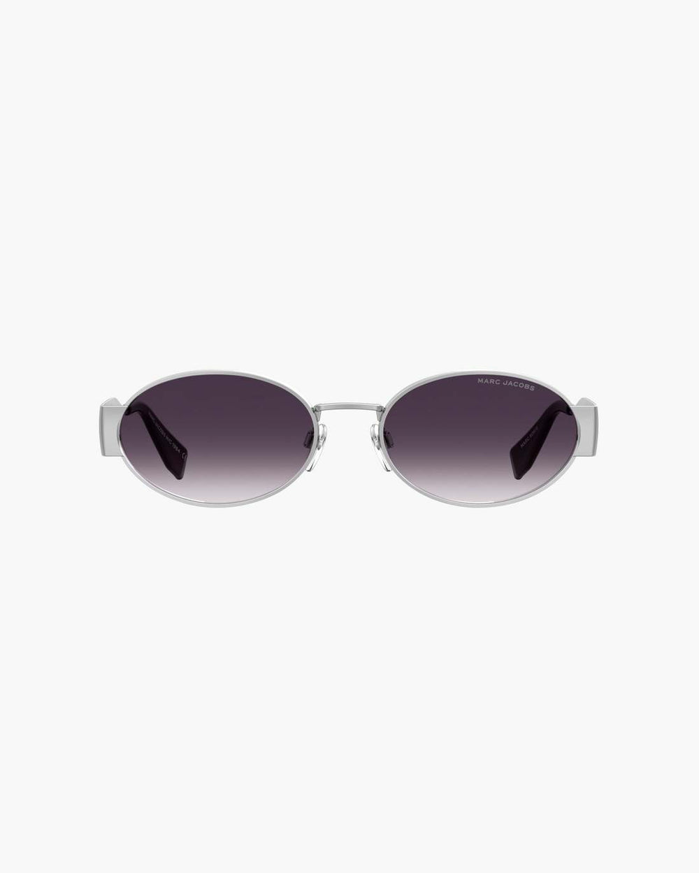 Marc Jacobs Sale - The Classic Logo Round Sunglasses Silver
