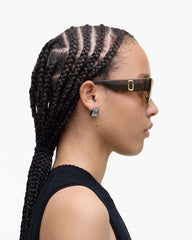 Marc Jacobs Discount - The J Marc Square Cat Eye Sunglasses Havana