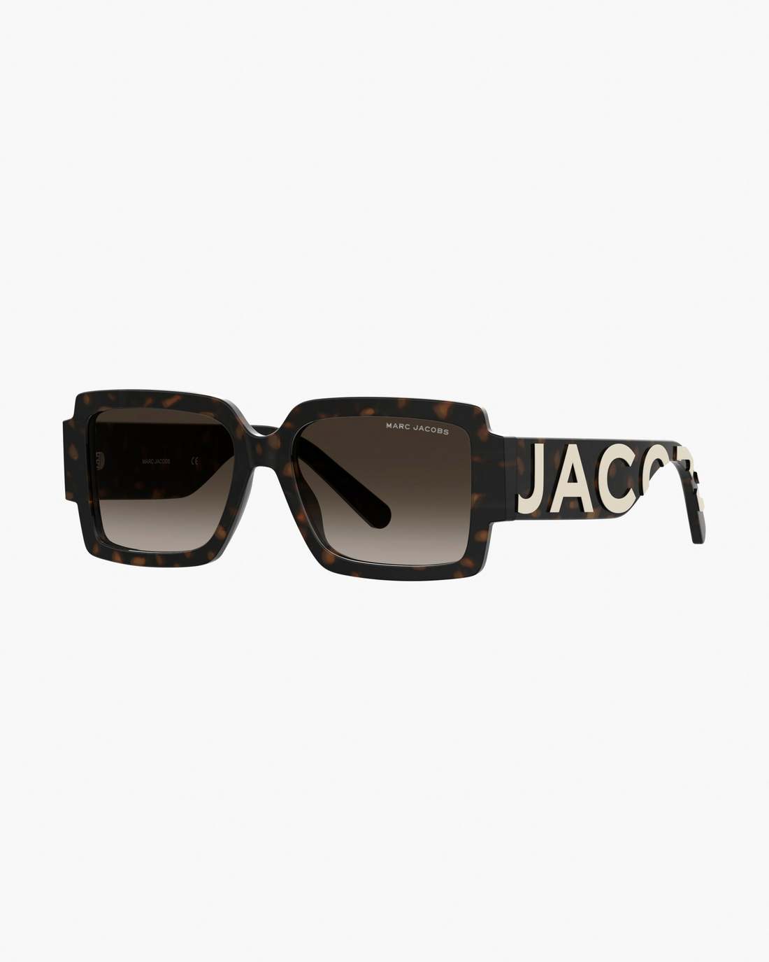 Marc Jacobs For Sale - The Bold Logo Square Sunglasses Havana