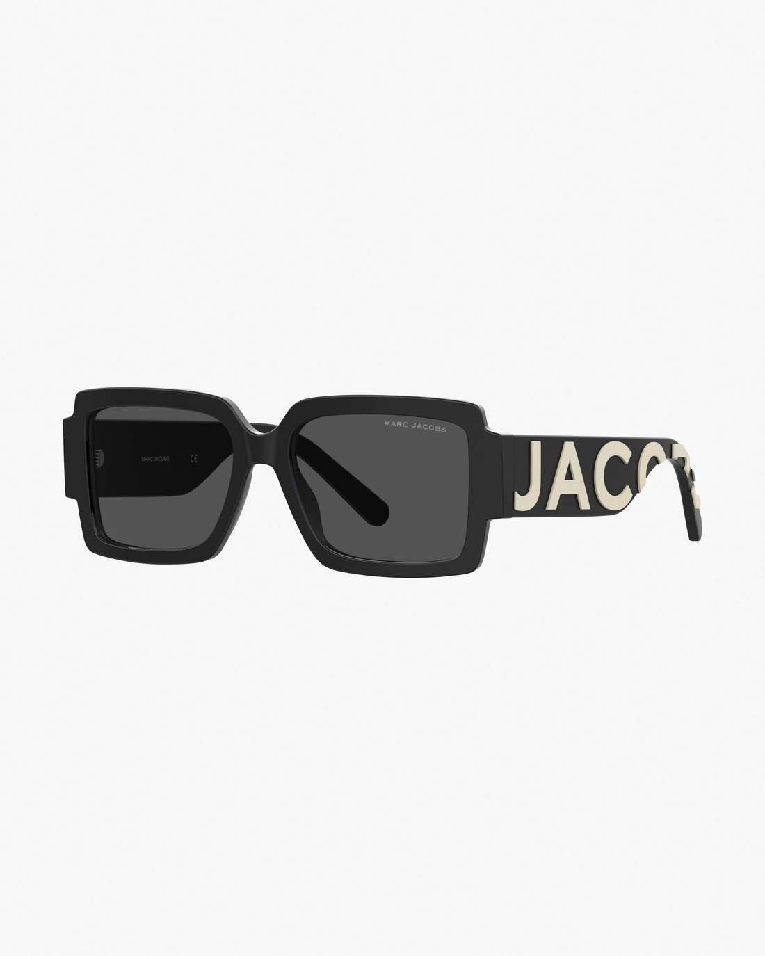 Marc Jacobs US - The Bold Logo Square Sunglasses Black/White