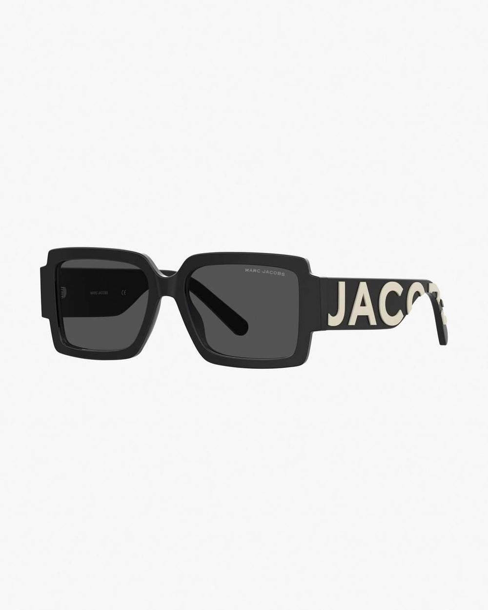 Marc Jacobs US - The Bold Logo Square Sunglasses Black/White