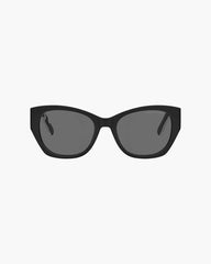 Marc Jacobs New - The Bold Logo Square Cat Eye Sunglasses Black/White