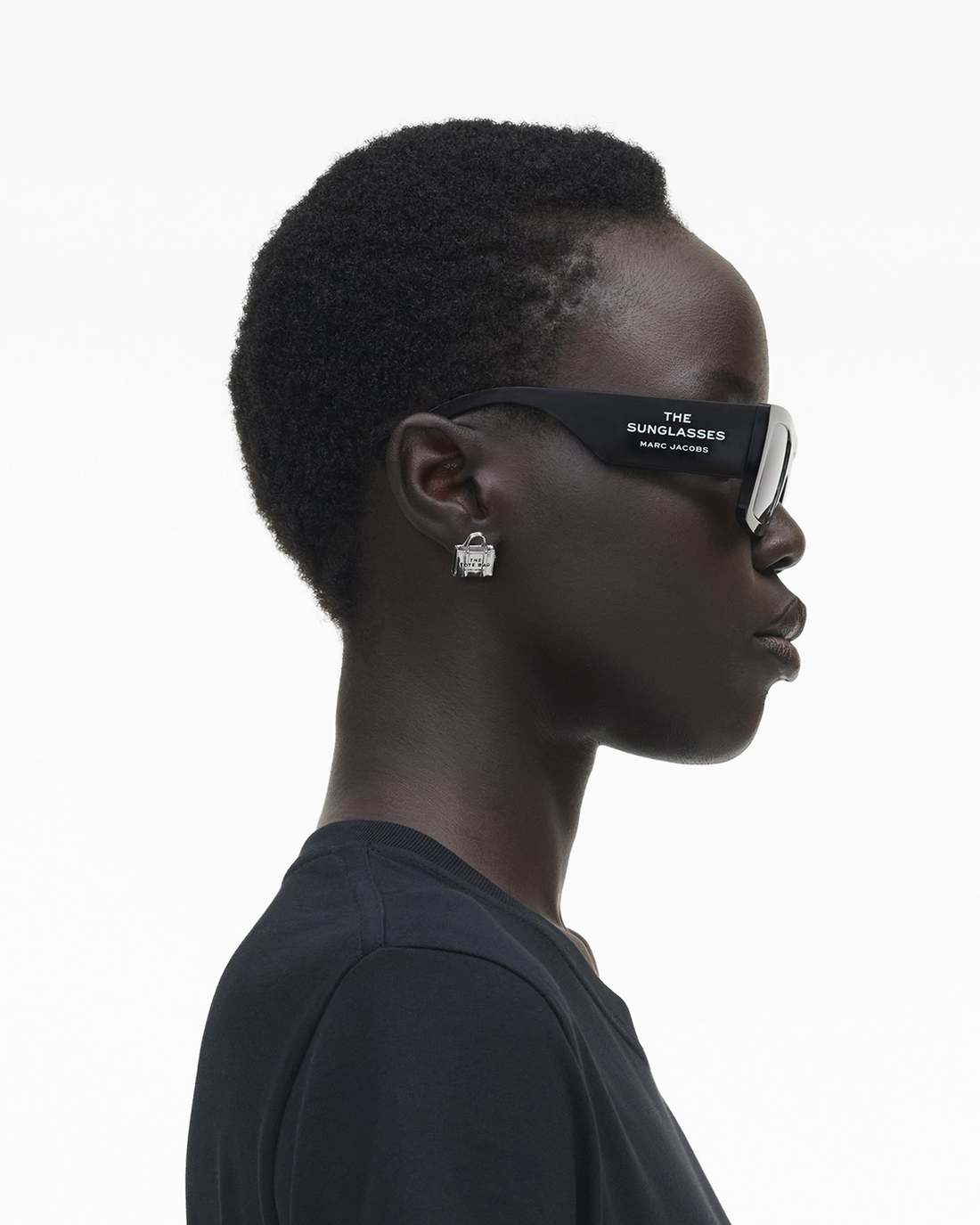 Marc Jacobs Online - The Square Sunglasses Black