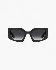 Marc Jacobs Discount - The Square Cat Eye Sunglasses Black