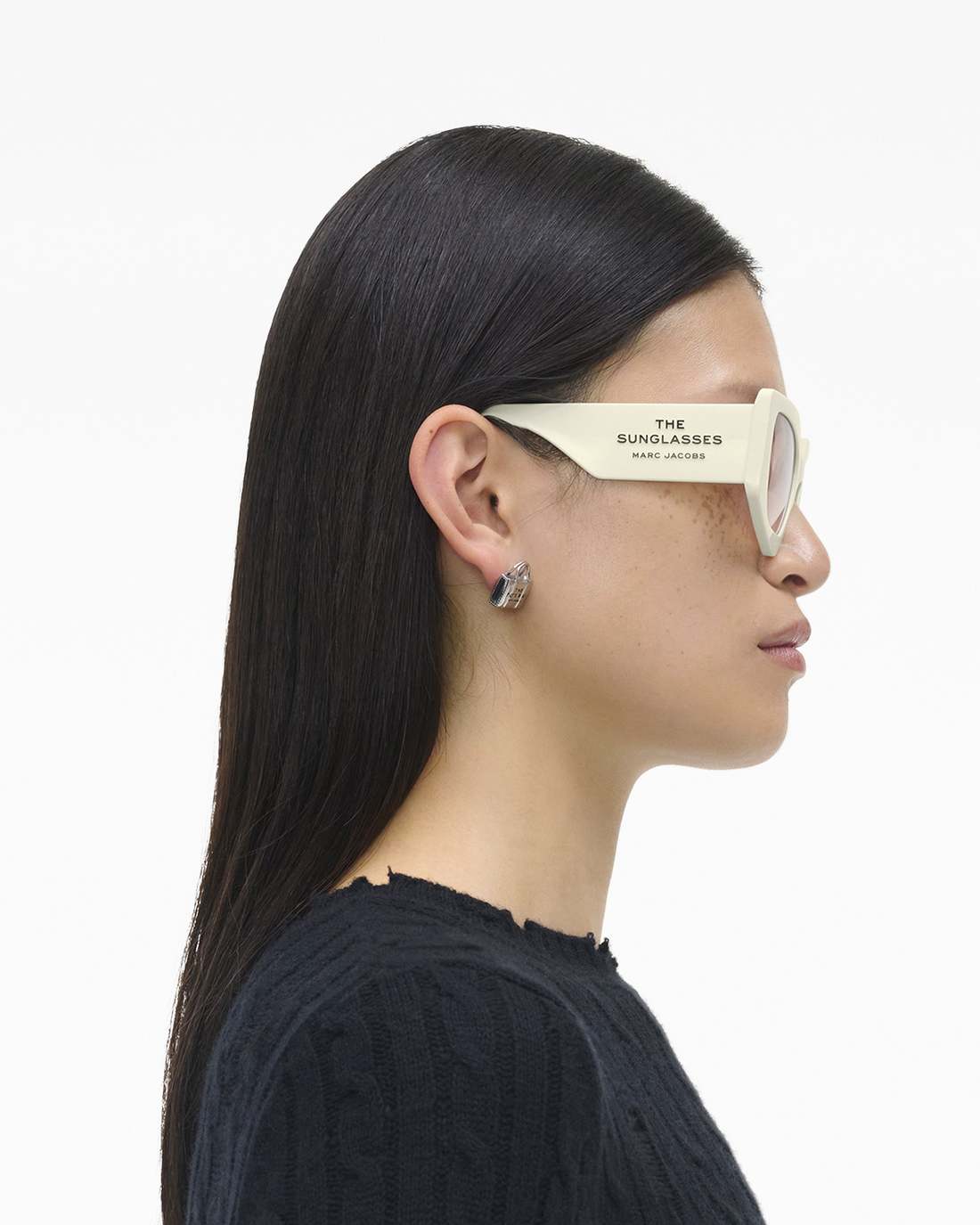 Marc Jacobs For Sale - The Square Cat Eye Sunglasses Ivory