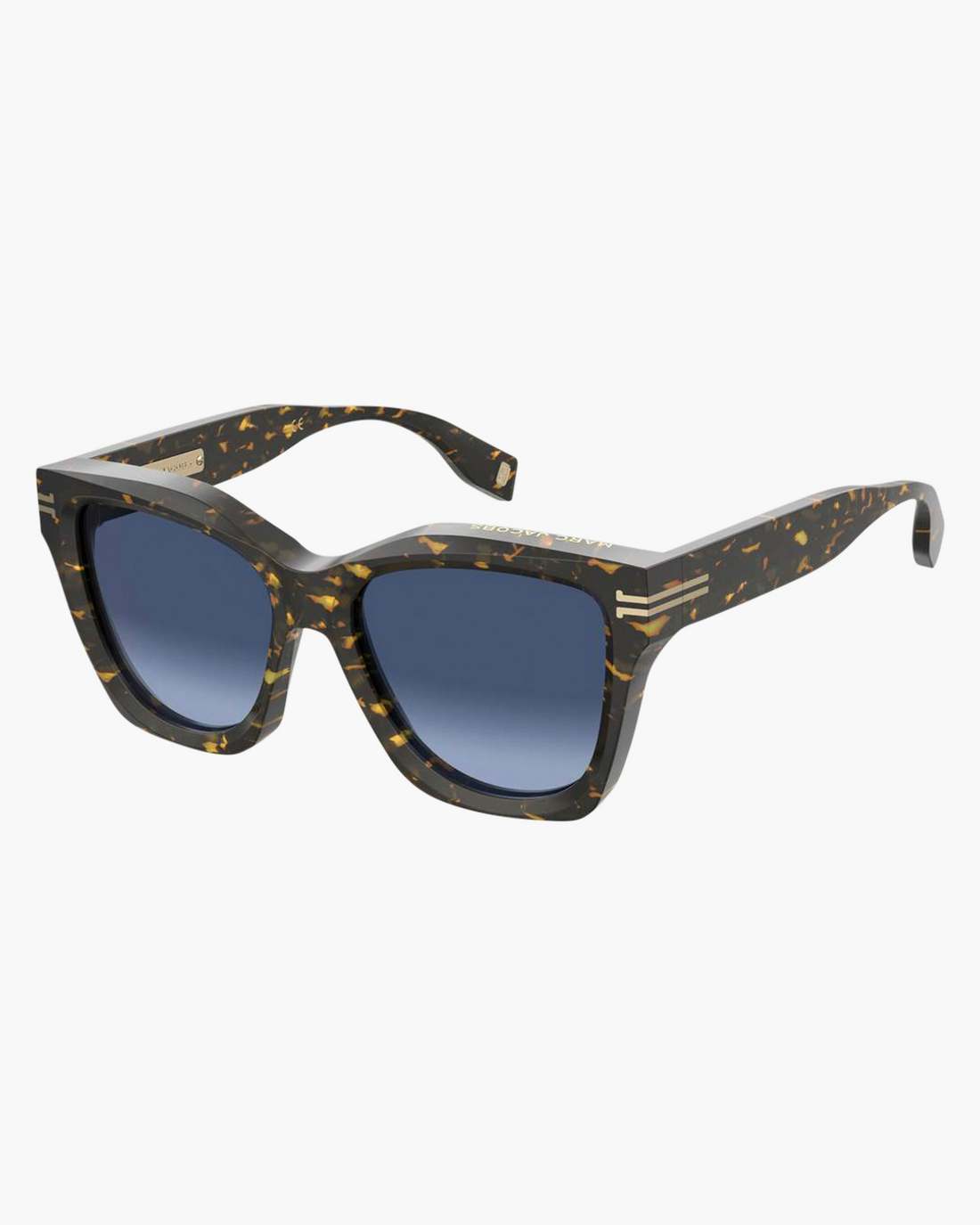 Marc Jacobs Outlet - Icon Edge Oversized Square Sunglasses Havana