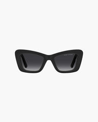 Marc Jacobs New - The Bold Logo Cat Eye Sunglasses Black/White