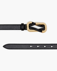 Marc Jacobs Online - The Dual Belt Black/Gold