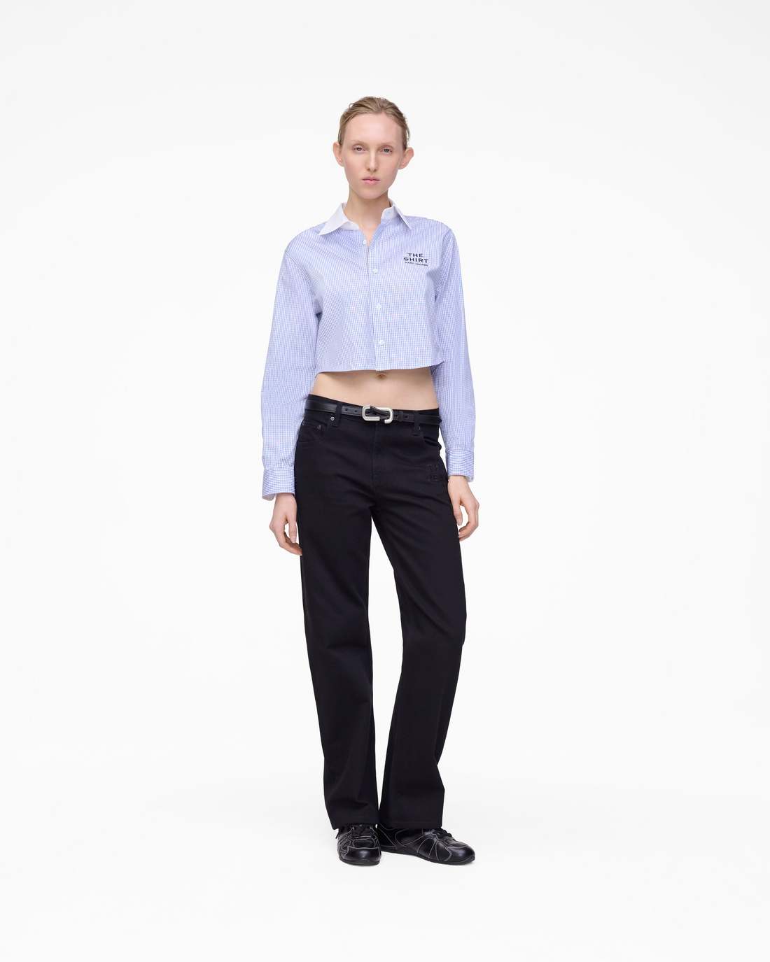 Marc Jacobs Sale - The Dual Belt Black/Silver