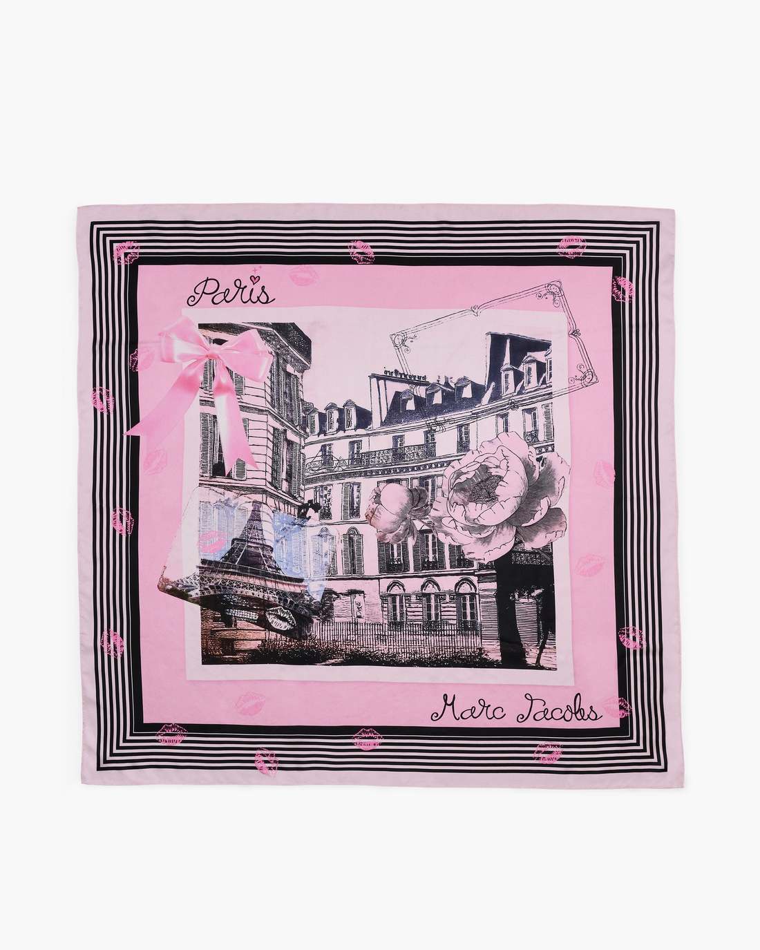 Marc Jacobs Outlet - The City Silk Scarf Paris Paris