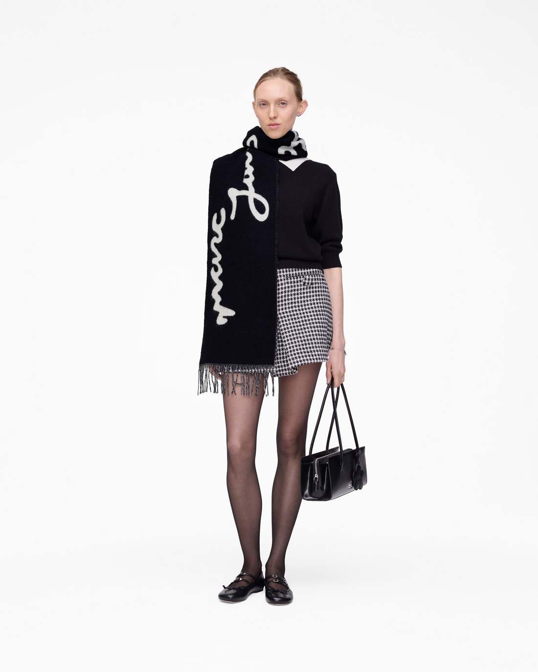 Marc Jacobs US - Marc Is Joy Scarf Black
