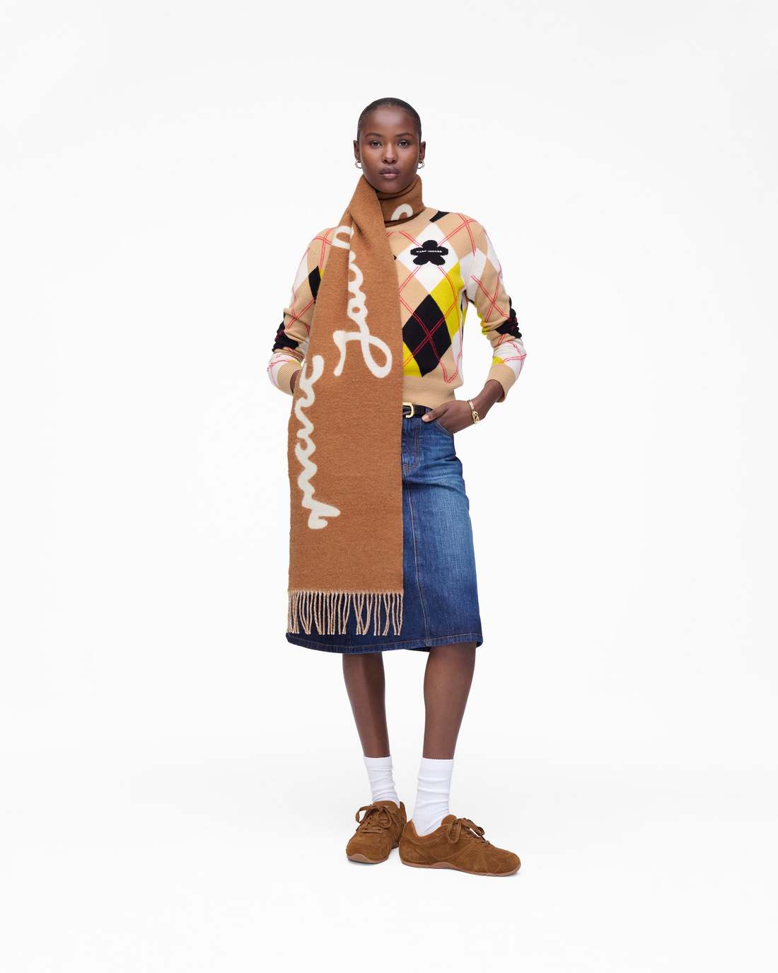Marc Jacobs Online - Marc Is Joy Scarf Copper