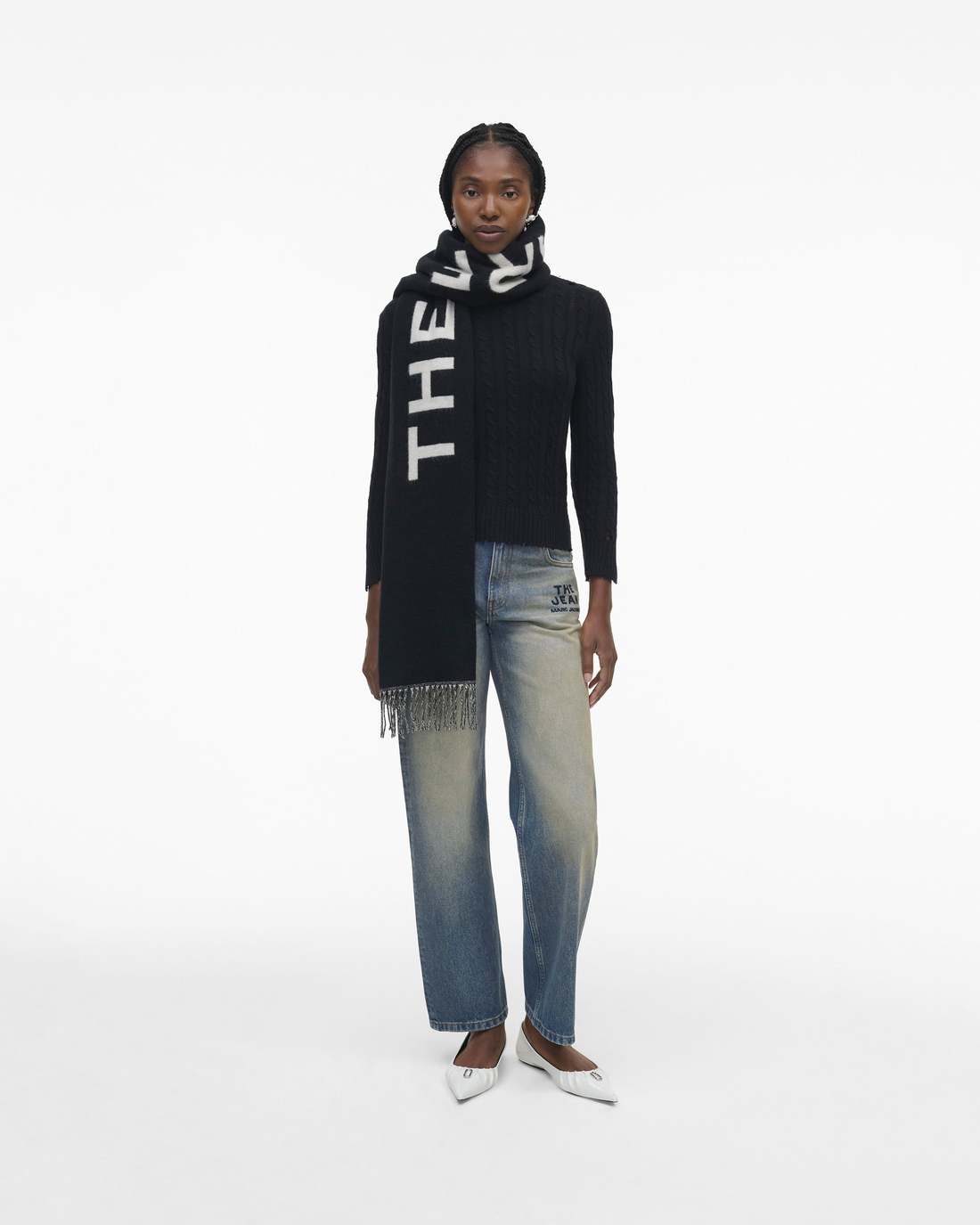 Marc Jacobs Sale - The Scarf Black