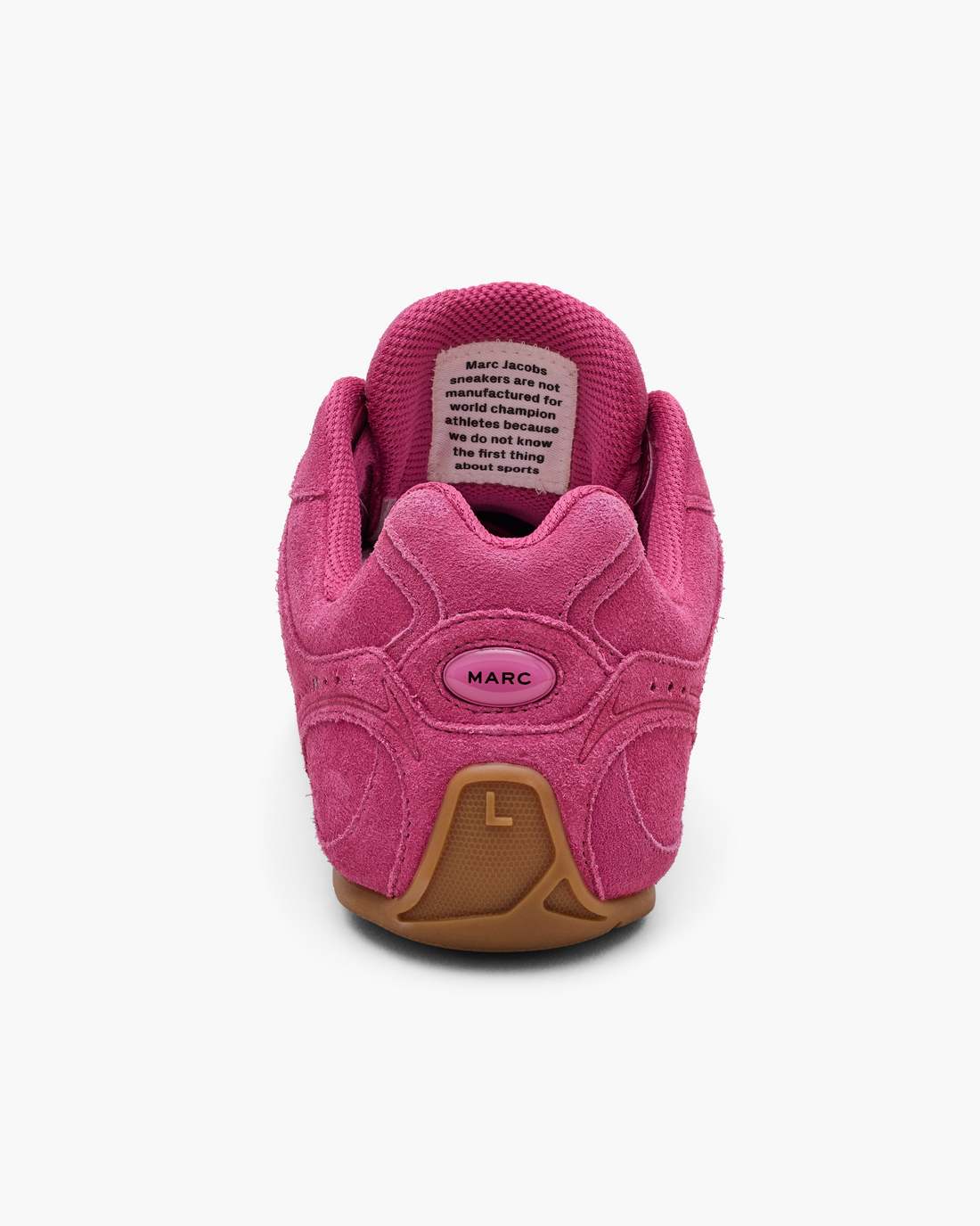 Marc Jacobs For Sale - The Suede 72 Spring Sneaker Raspberry Pink