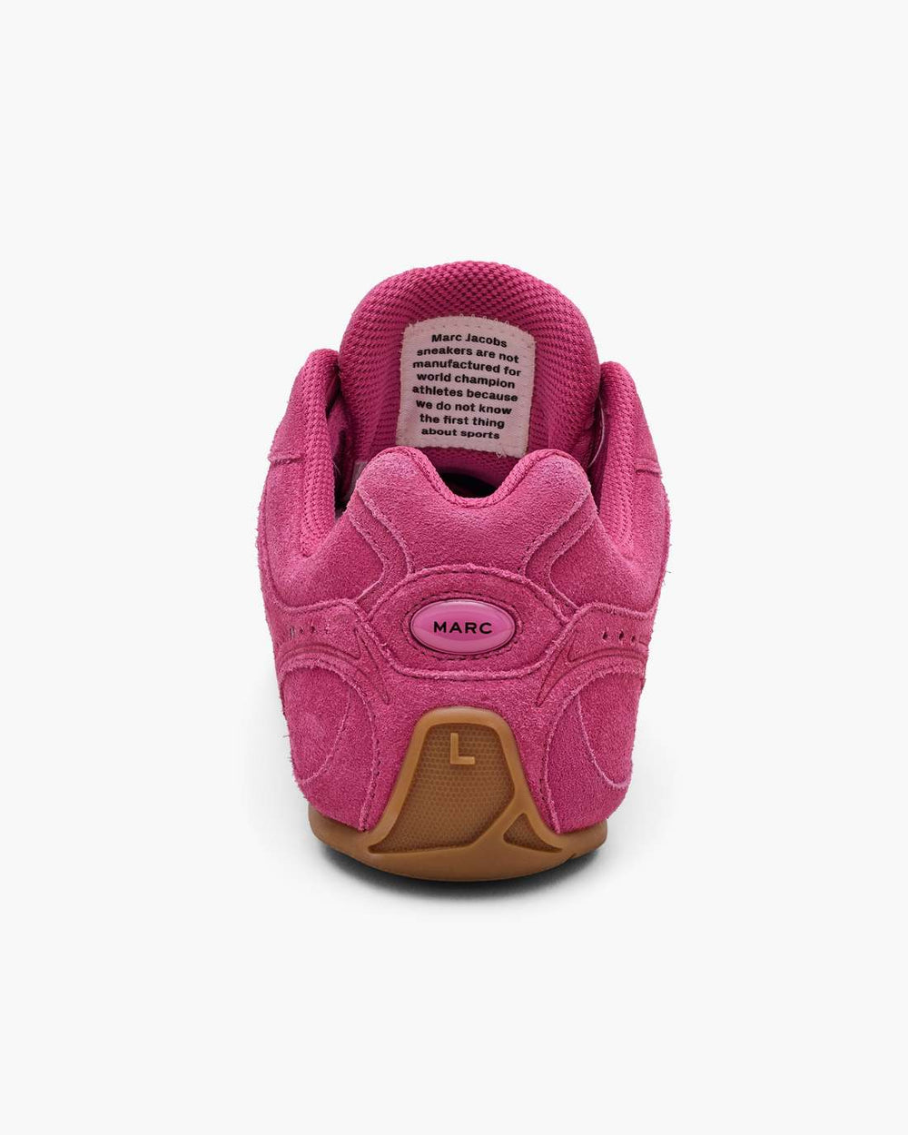 Marc Jacobs For Sale - The Suede 72 Spring Sneaker Raspberry Pink