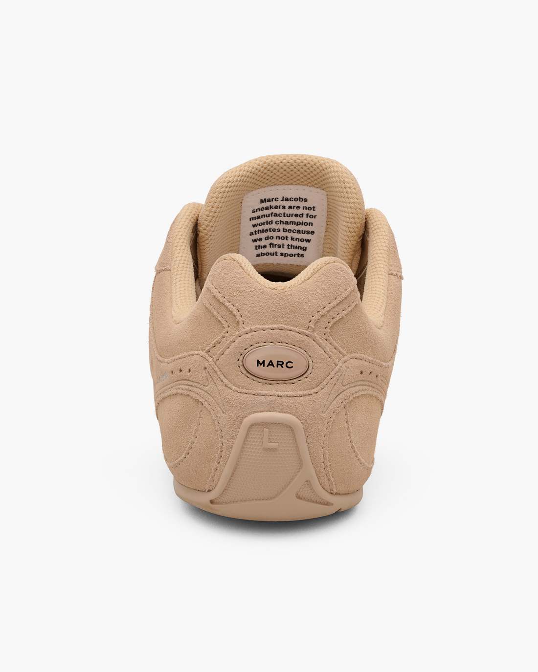 Marc Jacobs Outlet - The Suede 72 Spring Sneaker Sand