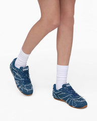Marc Jacobs New - The Denim 72 Spring Sneaker Indigo
