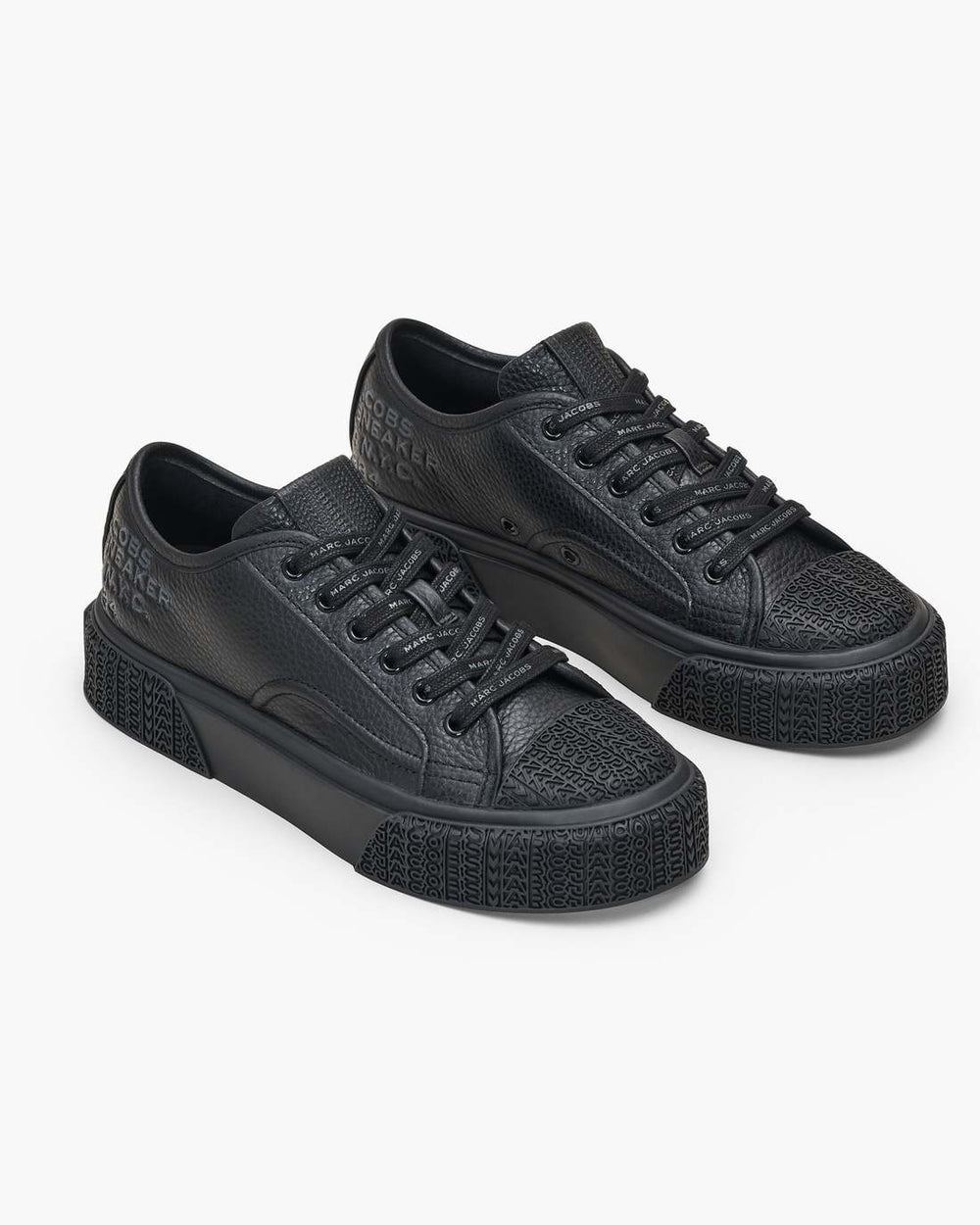 Marc Jacobs For Sale - The Leather Sneaker Black