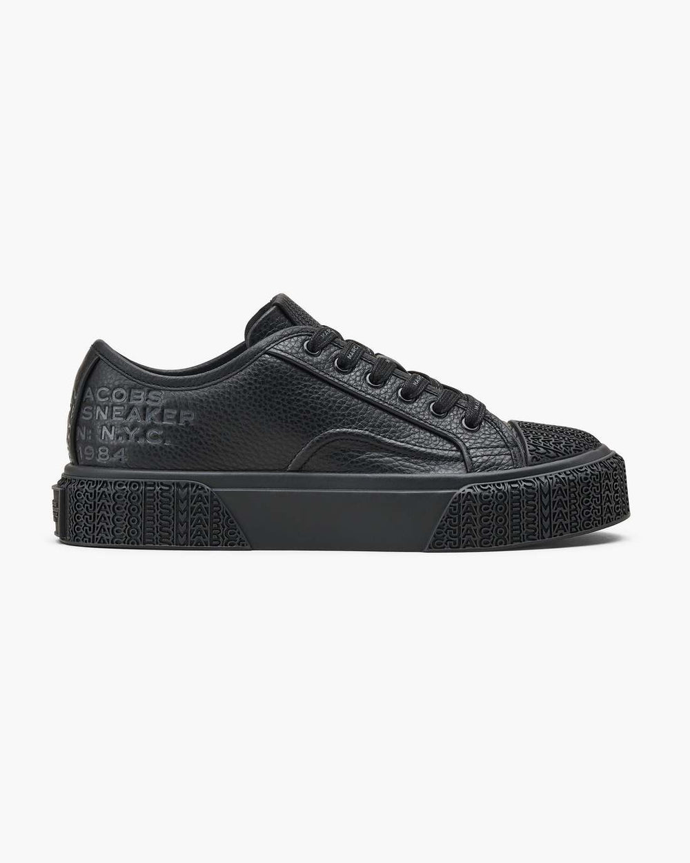 Marc Jacobs For Sale - The Leather Sneaker Black