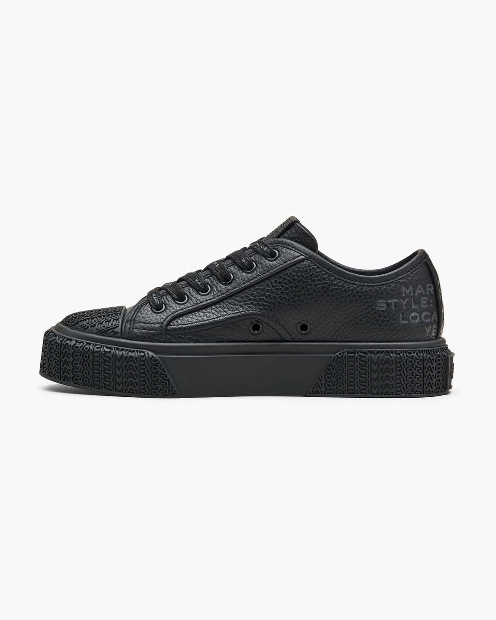 Marc Jacobs For Sale - The Leather Sneaker Black