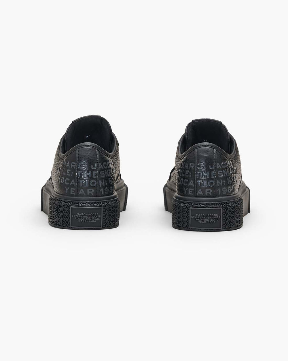 Marc Jacobs For Sale - The Leather Sneaker Black
