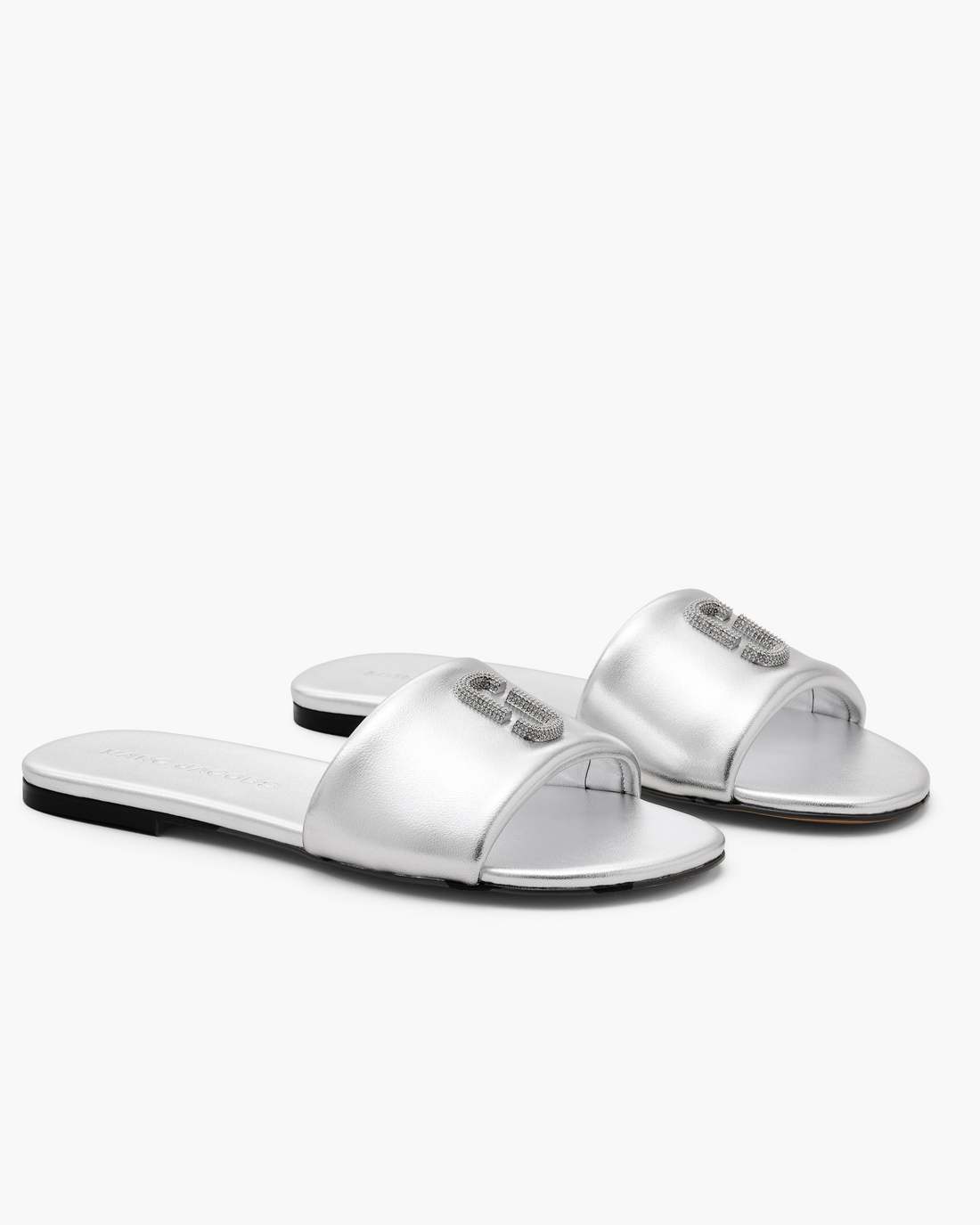 Marc Jacobs Outlet - The Pave Snapshot Slide Silver